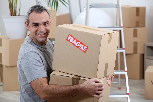 Office removals team planning a Bermondsey business move