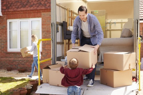 House movers planning a local Bermondsey home removal near mixed residential streets