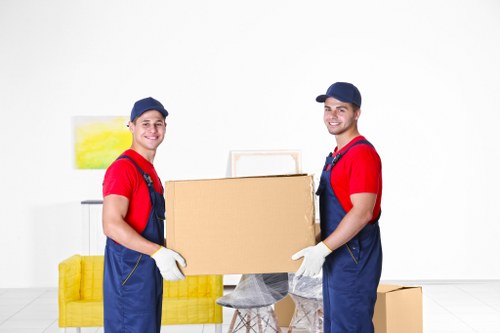 Commercial office relocation logistics in a Bermondsey street setting