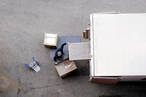 Furniture loading support for a Bermondsey relocation