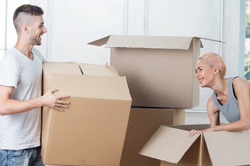 Prepared office boxes and furniture for a business move in Bermondsey